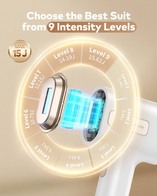 Depiladora IPL GlowiraSkin – Piel suave sin dolor, desde casa